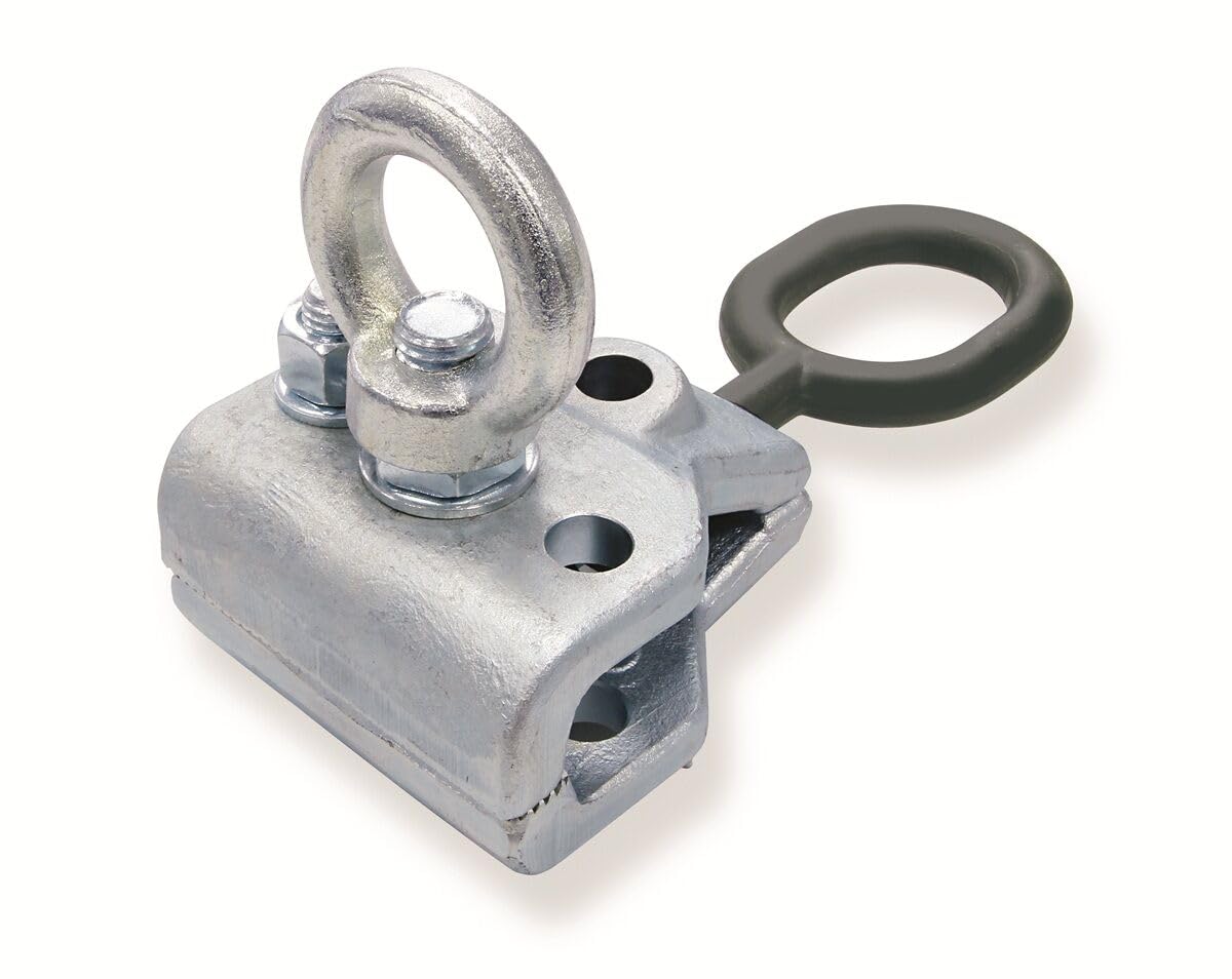 OMCN 282 Morsetto autoserrante di trazione ad angolo retto ganasce di serraggio 95 mm