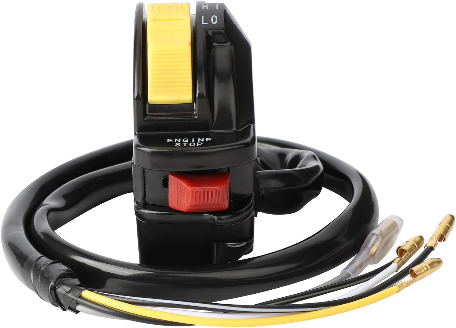 M MATI Handlebar Control Kill Stop Headlight Switch Button for Suzuki LT230S QuadSport 230 1987-1988 37400-22A10