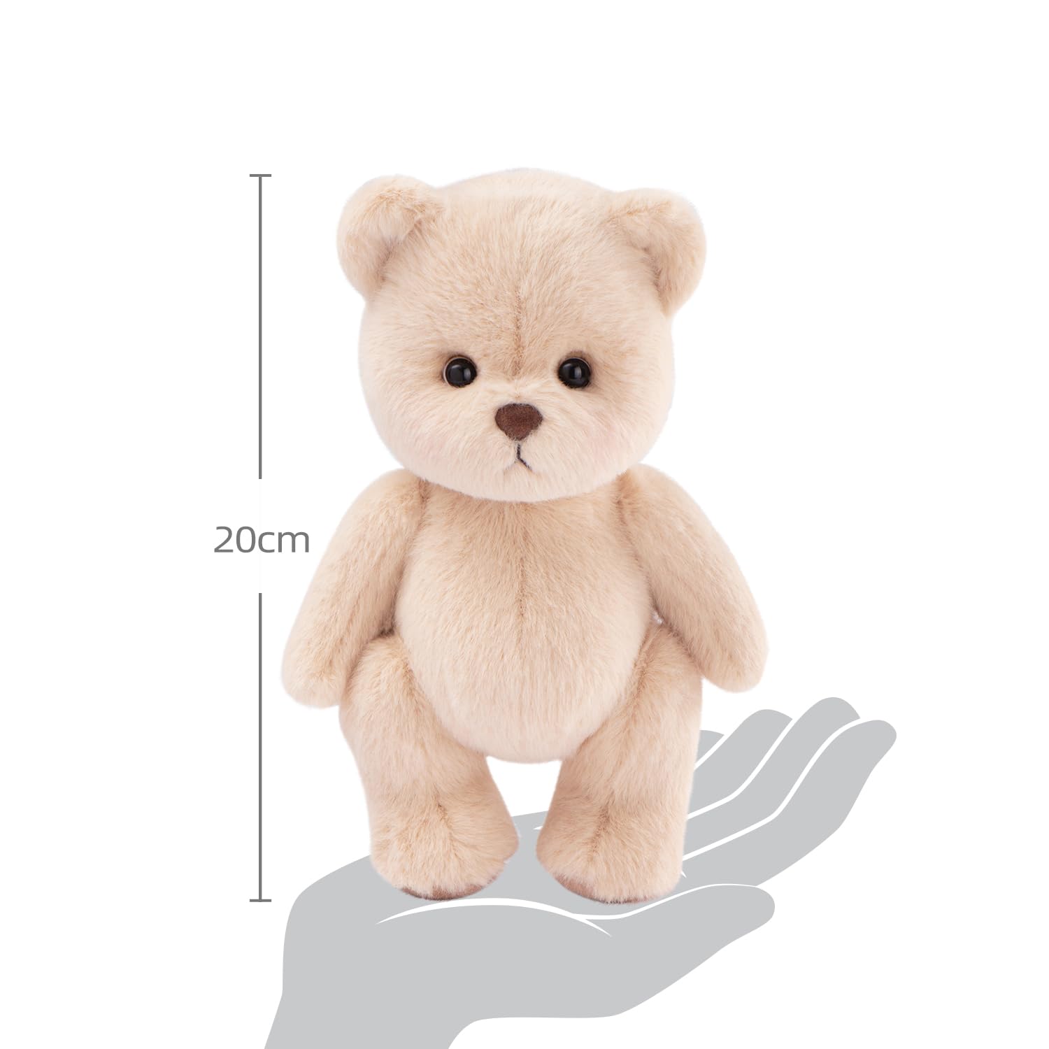 Amazon.co.jp: TeddyTales リナベア ハンドメイド ぬいぐるみ