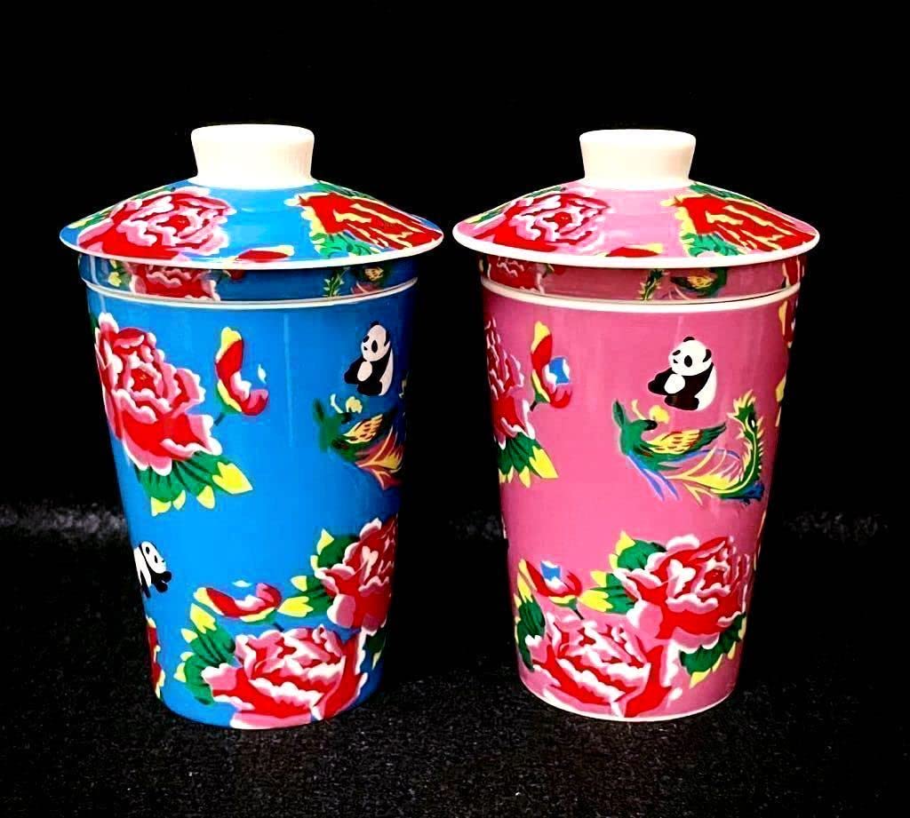 Amazon.co.jp: 《カルディ》トロピカル台湾 KALDI「茶器セット」2個