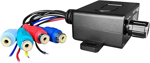 Miniatura 2 de CT Sounds Universal Bass Knob - Digital Voltmeter, Blue LED Display, Remote Gain Control, Power Switch, Durable, Pushable ON/Off for Amp