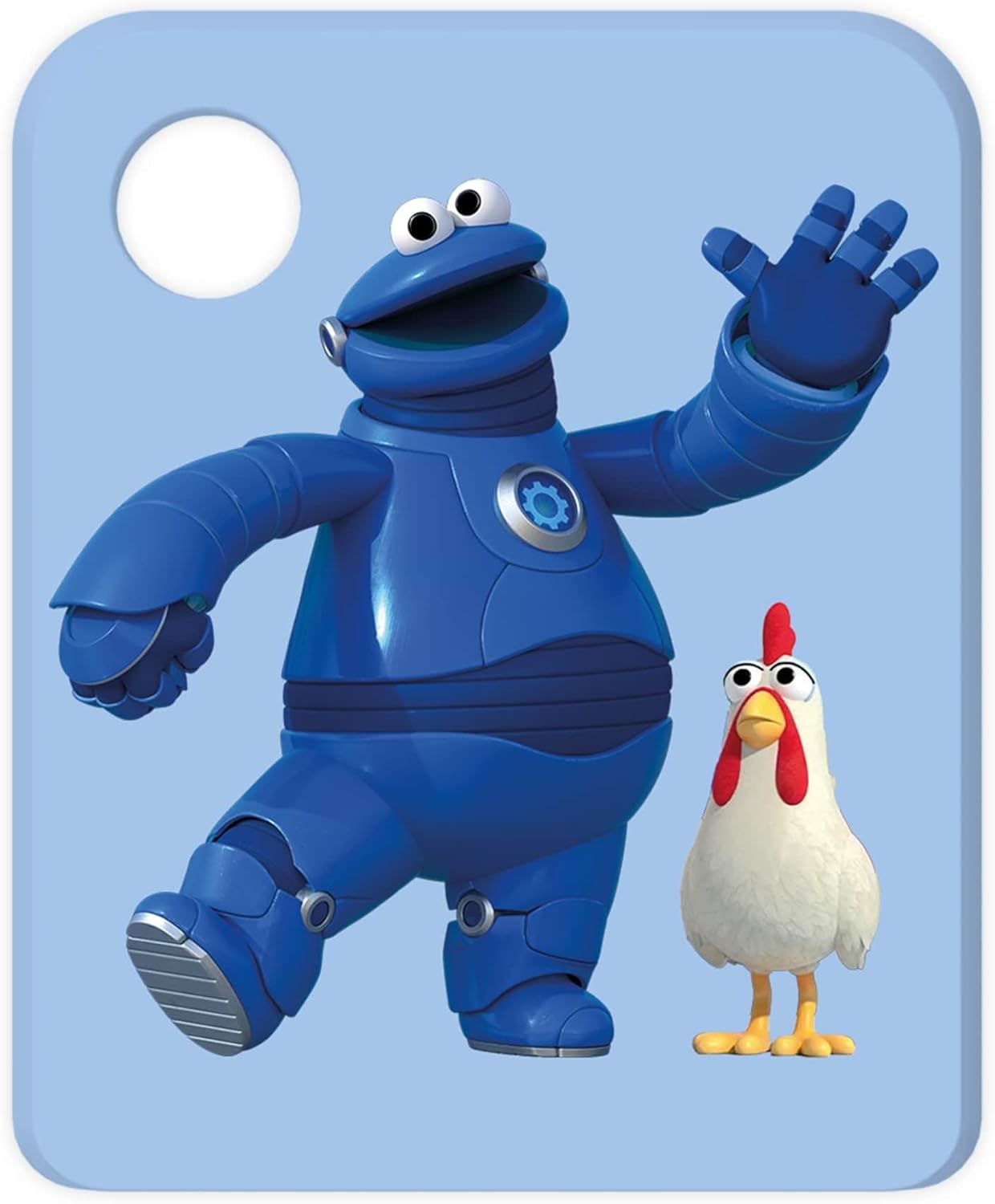 Audio Token: Mecha Builders - The raging chickens, radio play for children from 3 years, playtime approx. 57 minutes