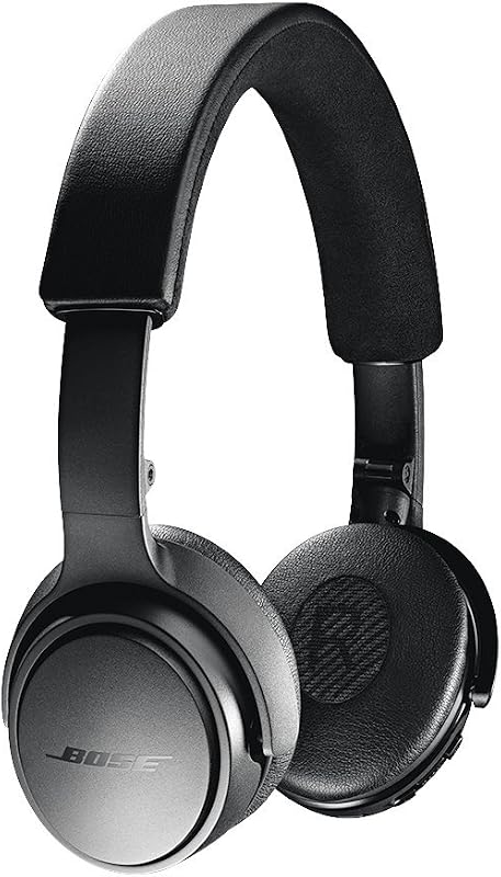BOSE SoundLink - Auriculares supraaurales Bluetooth con micrófono, triple negro (renovado)
