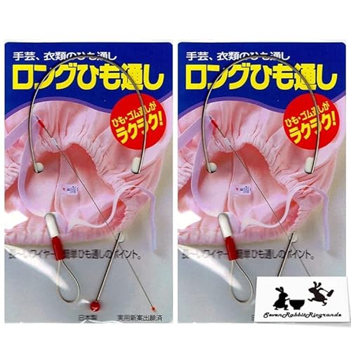 約29cmの長いワイヤーで簡単ひも通し ロング紐通し