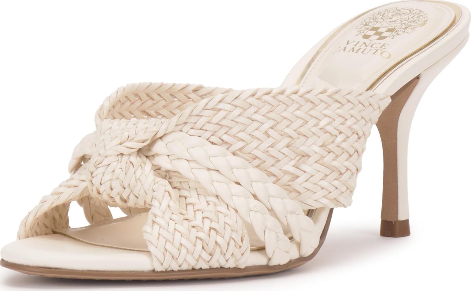 Vince Camuto Women's Pheya Knotted High Heel Mule Sandal