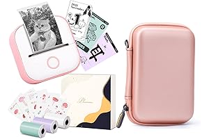 Mini Label Makers T02 Portable Small Printer, memoking sticker printer machine