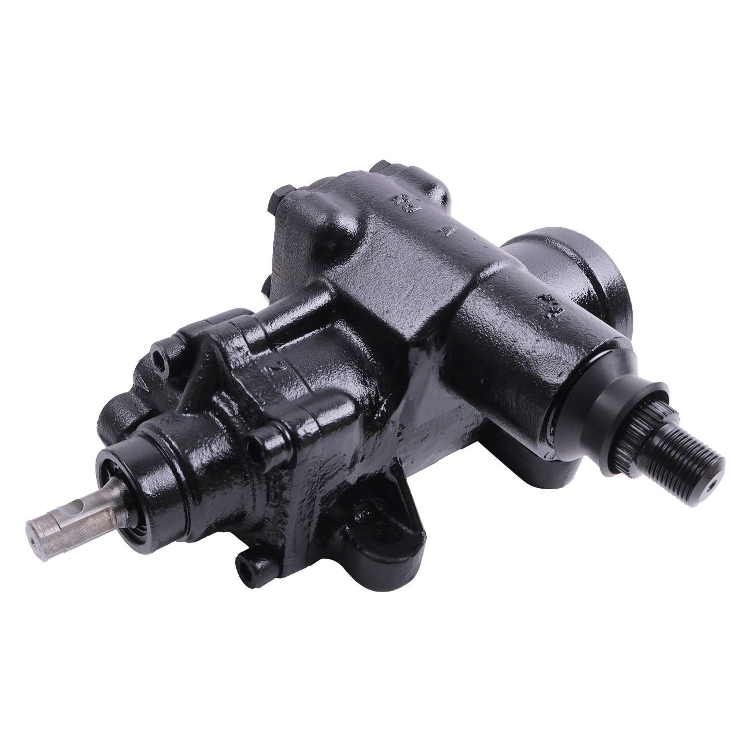 AIVWUMOTNew Power Steering Conversion Box 800106 Compatible with 58-64 Chevrolet Bel Air Impala Compatible with Borgeson Delphi 600