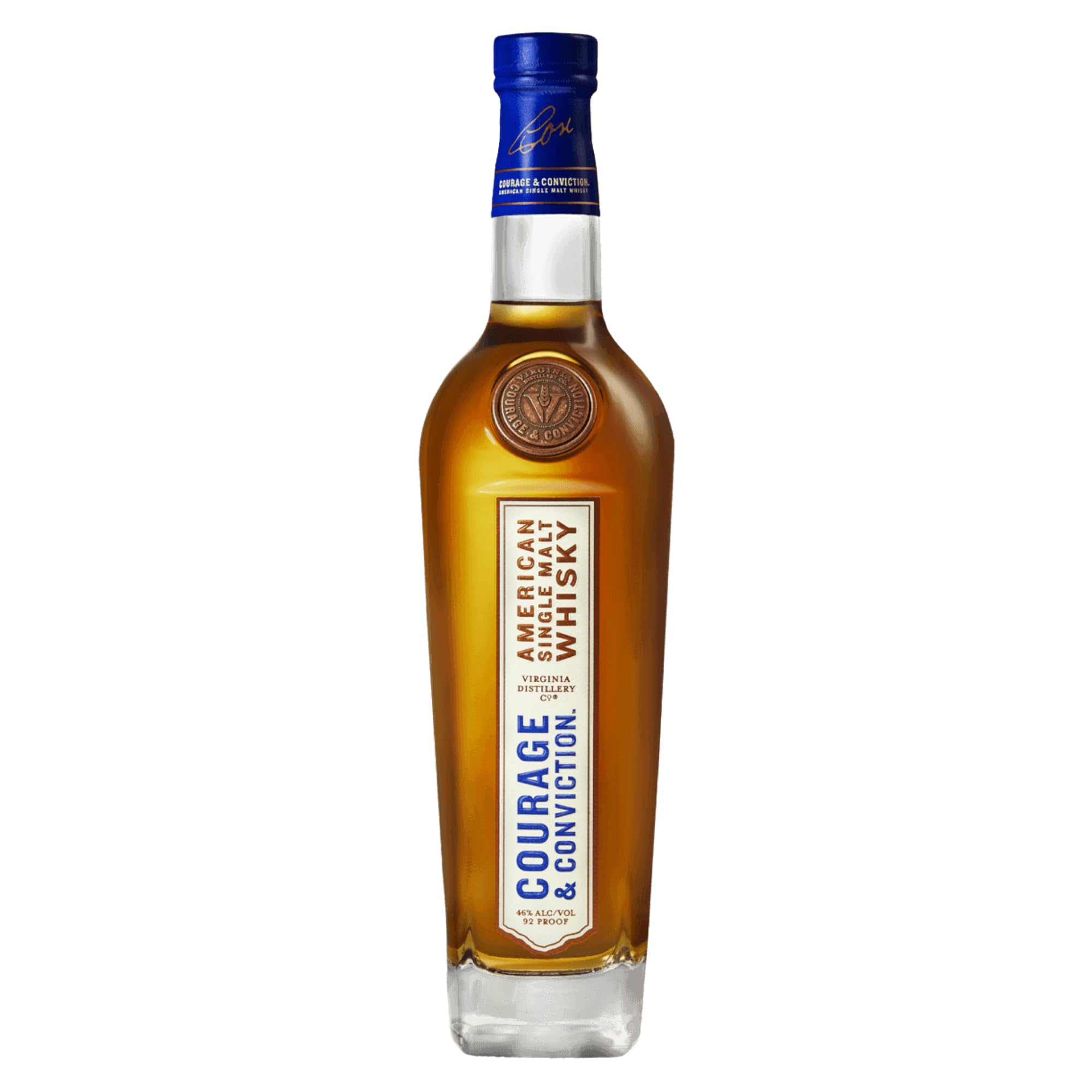 Virginia Distillery Co. Red Courage & Conviction Signature Malt Single Malt Whiskey
