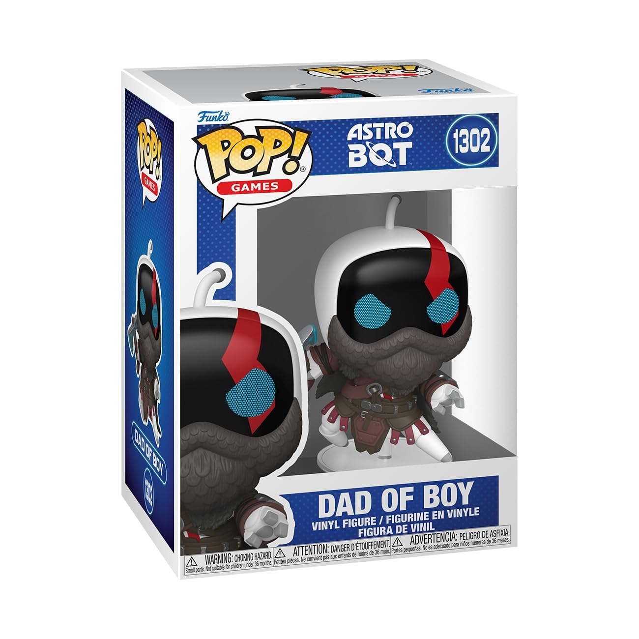 Funko POP! Games: Astro Bot - Dad of Boy - Collectable Vinyl Figure - Gift Idea - Official Merchandise - Toys For Kids & Adults - Model Figure for Collectors and Display