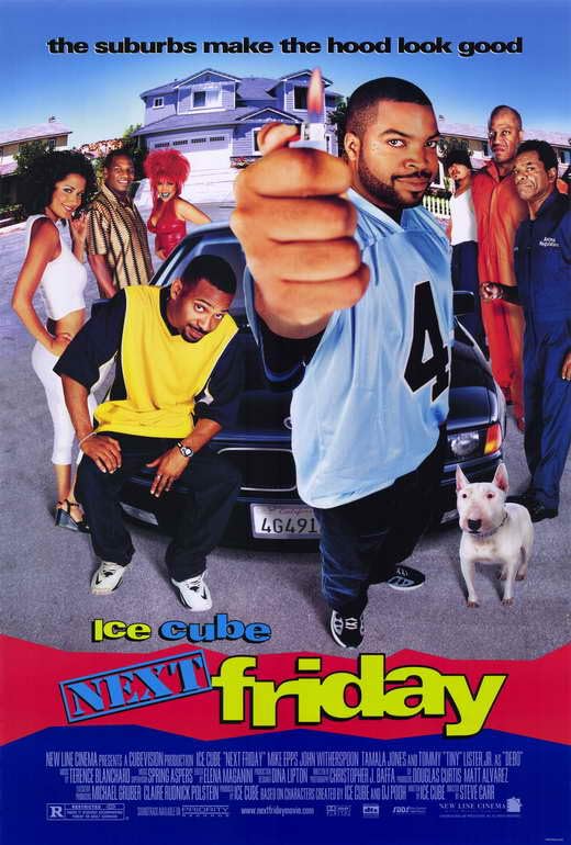 映画 Next Friday Original Soundtrack ポスター Amazon.com: Next Friday Movie Poster Print (27 x 40): Posters & Prints