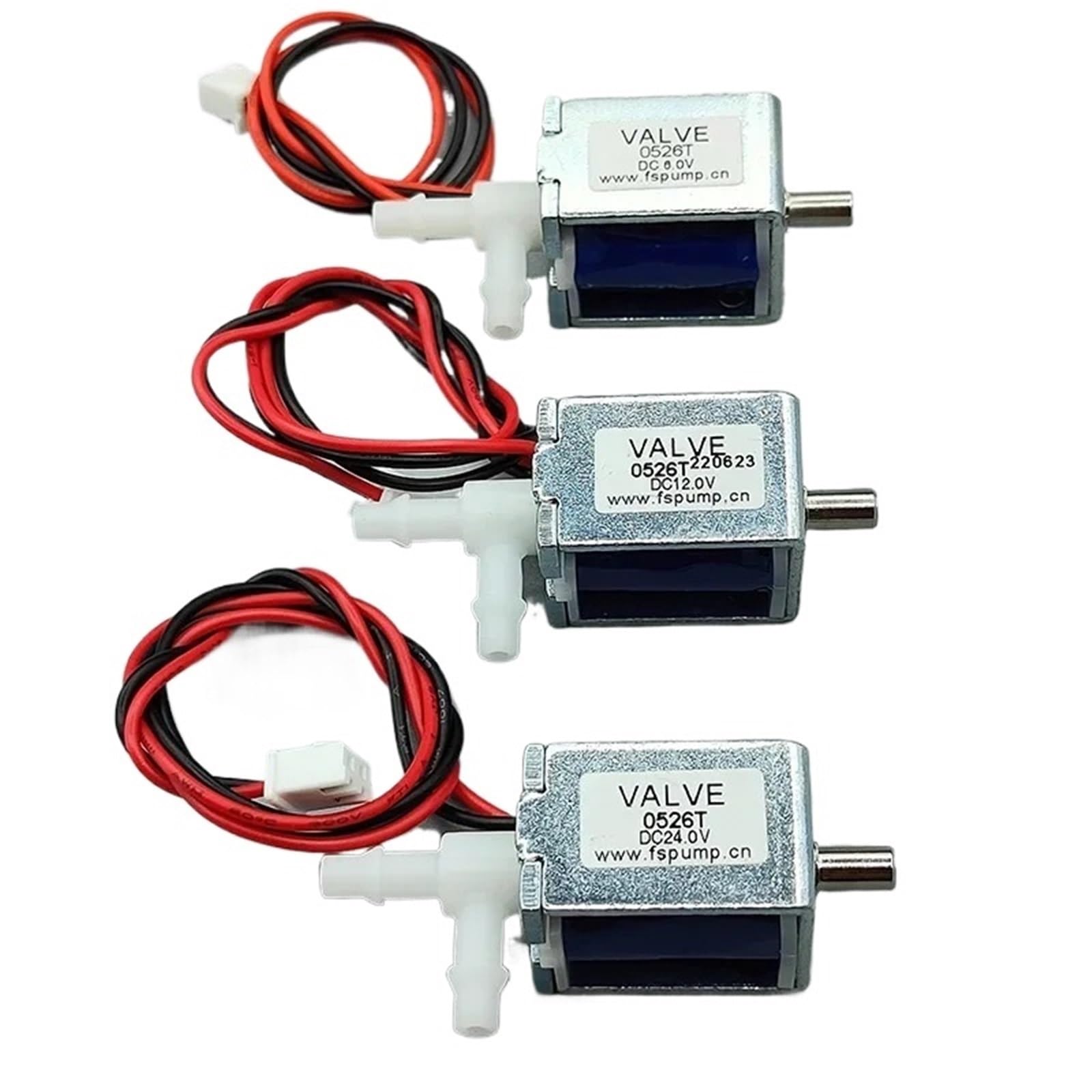 Électrovanne 12V 3 voies 2 positions pour régulation d'air et gaz micro valve d'échappement DC