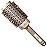 Baasha Hair Brush, Large 3 Inch Round Brush with Boar Bristle, Vented Ceramic Barrel, for Long Hair, Curly Hair, Salon Quality, 1 Count