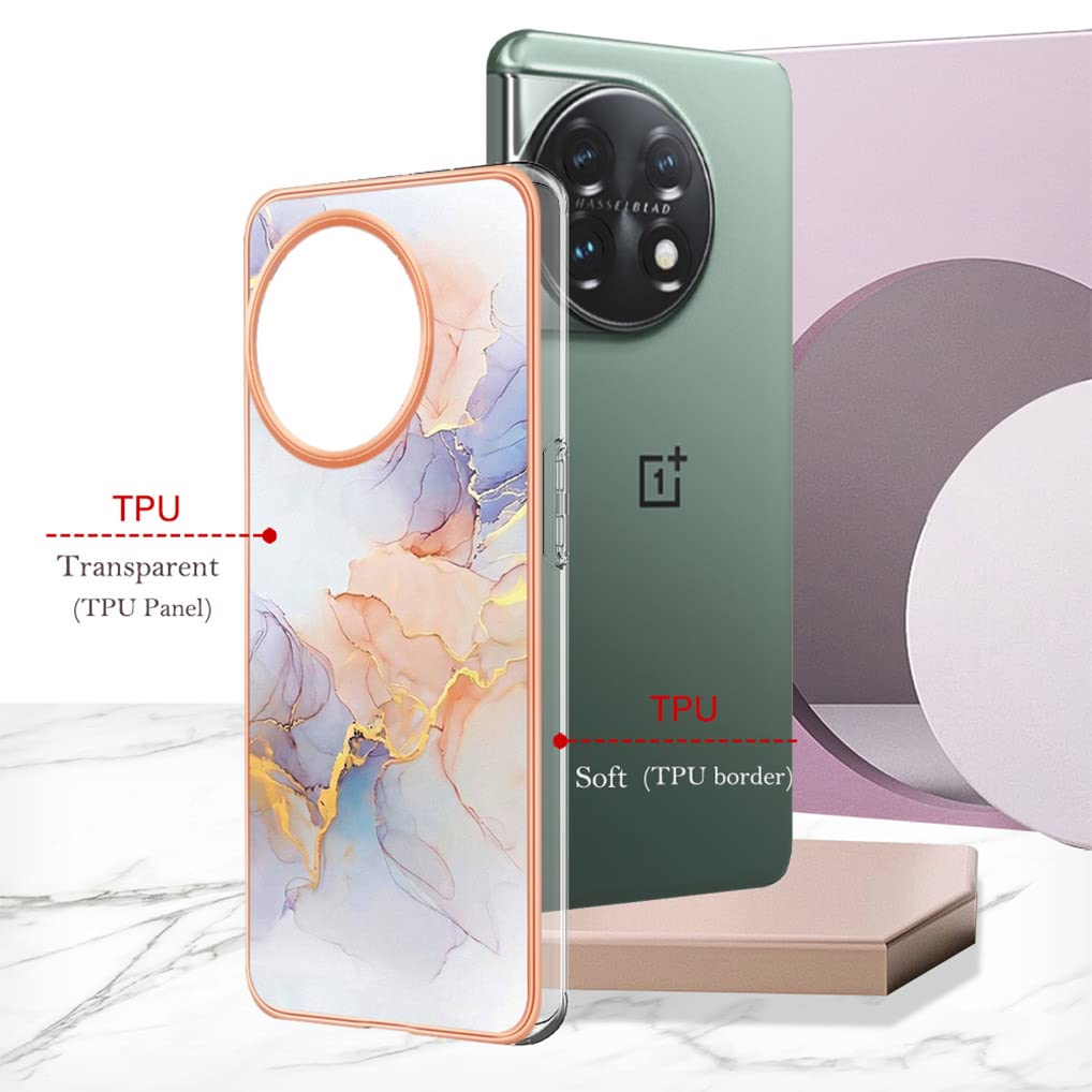 HAOYE Adatta per Cover OnePlus 11, With Chiusura
