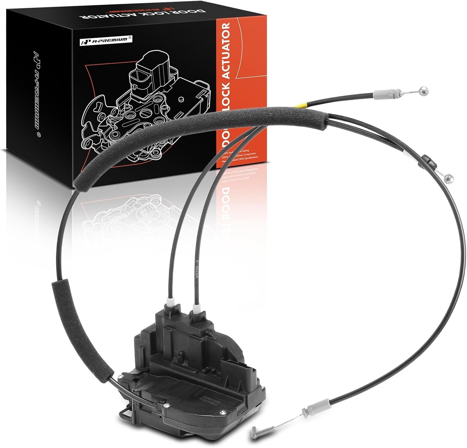 A-Premium Rear Right Passenger Side Door Lock Actuator Compatible with Nissan Titan 2004-2014