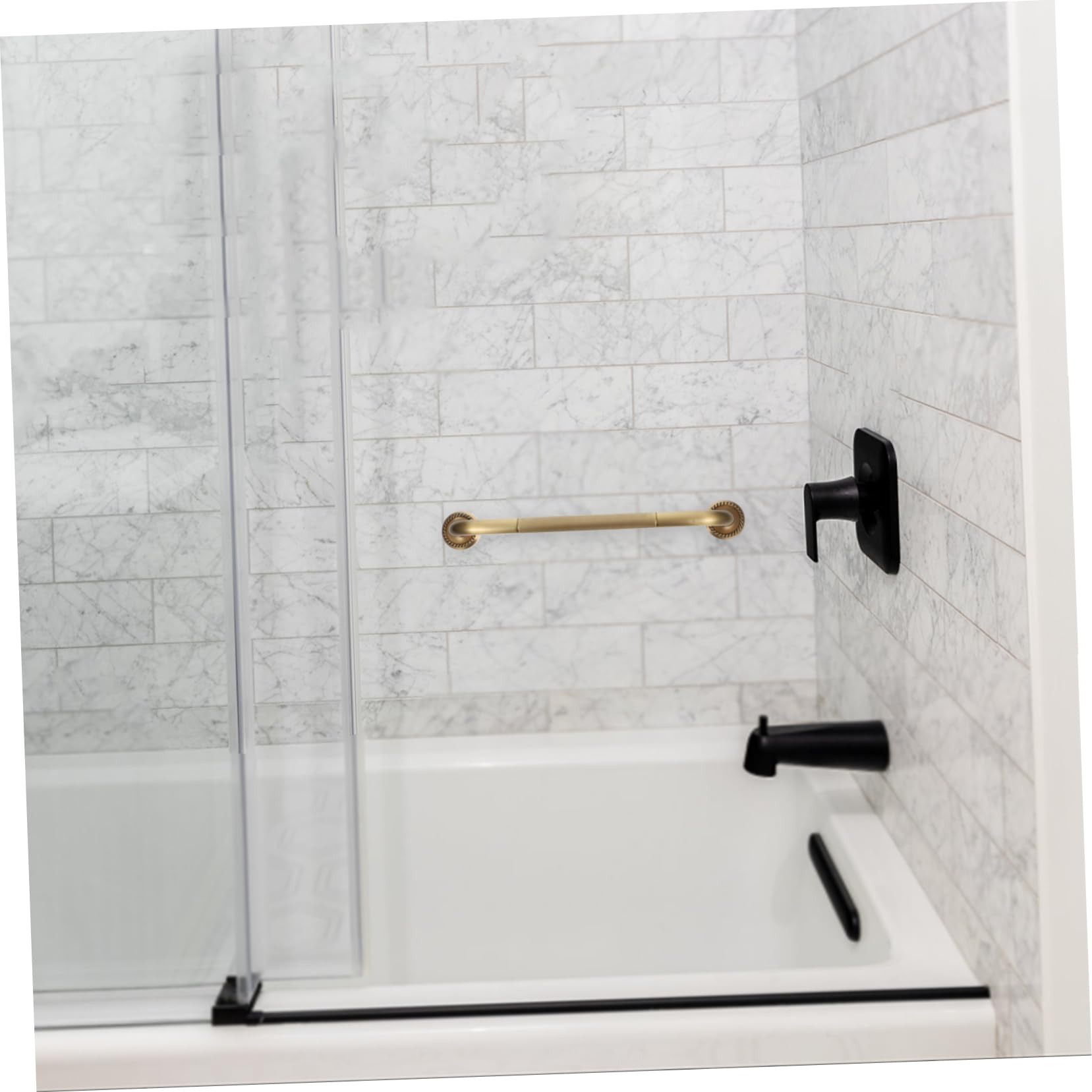 FOMIYES Maniglioni per Vasca da Bagno per Anziani Maniglioni per Corrimano di Sicurezza per Anziani Corrimano Antiscivolo per Il Bagno