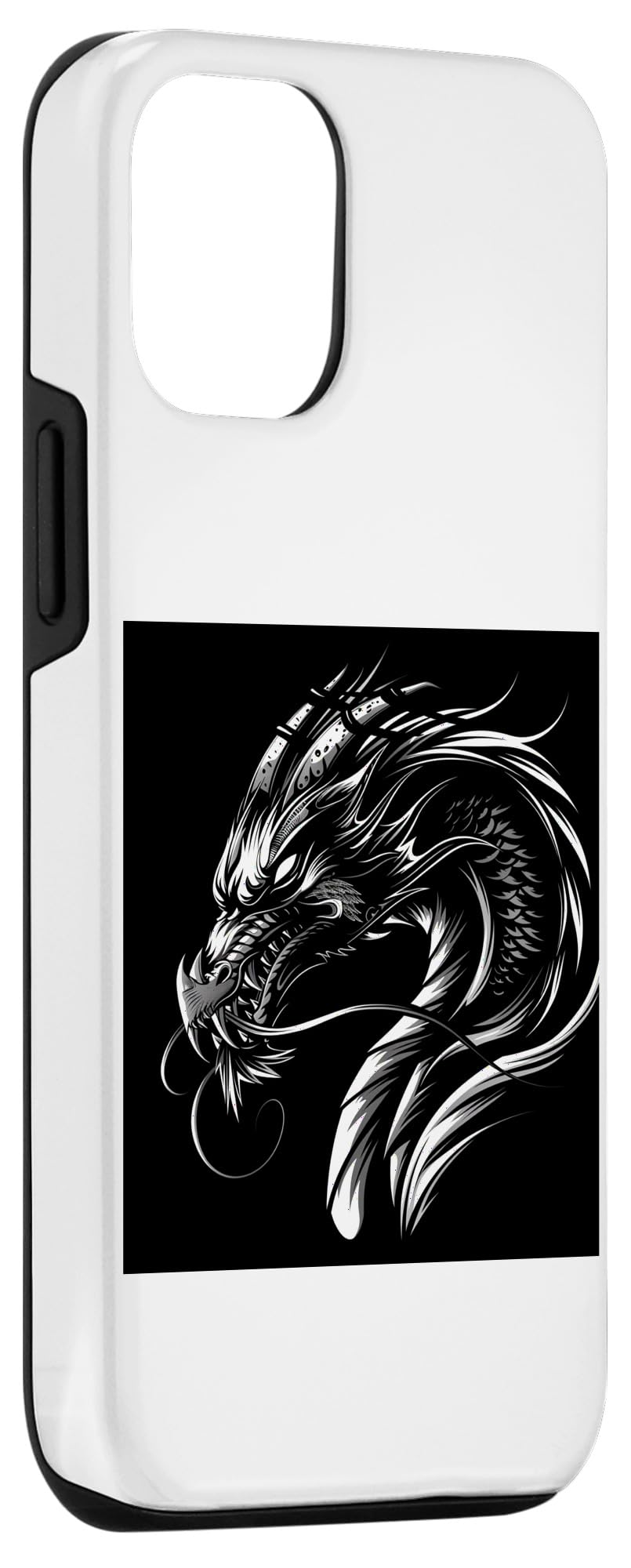 iPhone 15 Pro Fantasy Dragon Aesthetic Dragon Gifts Men & Women Case - Image 3