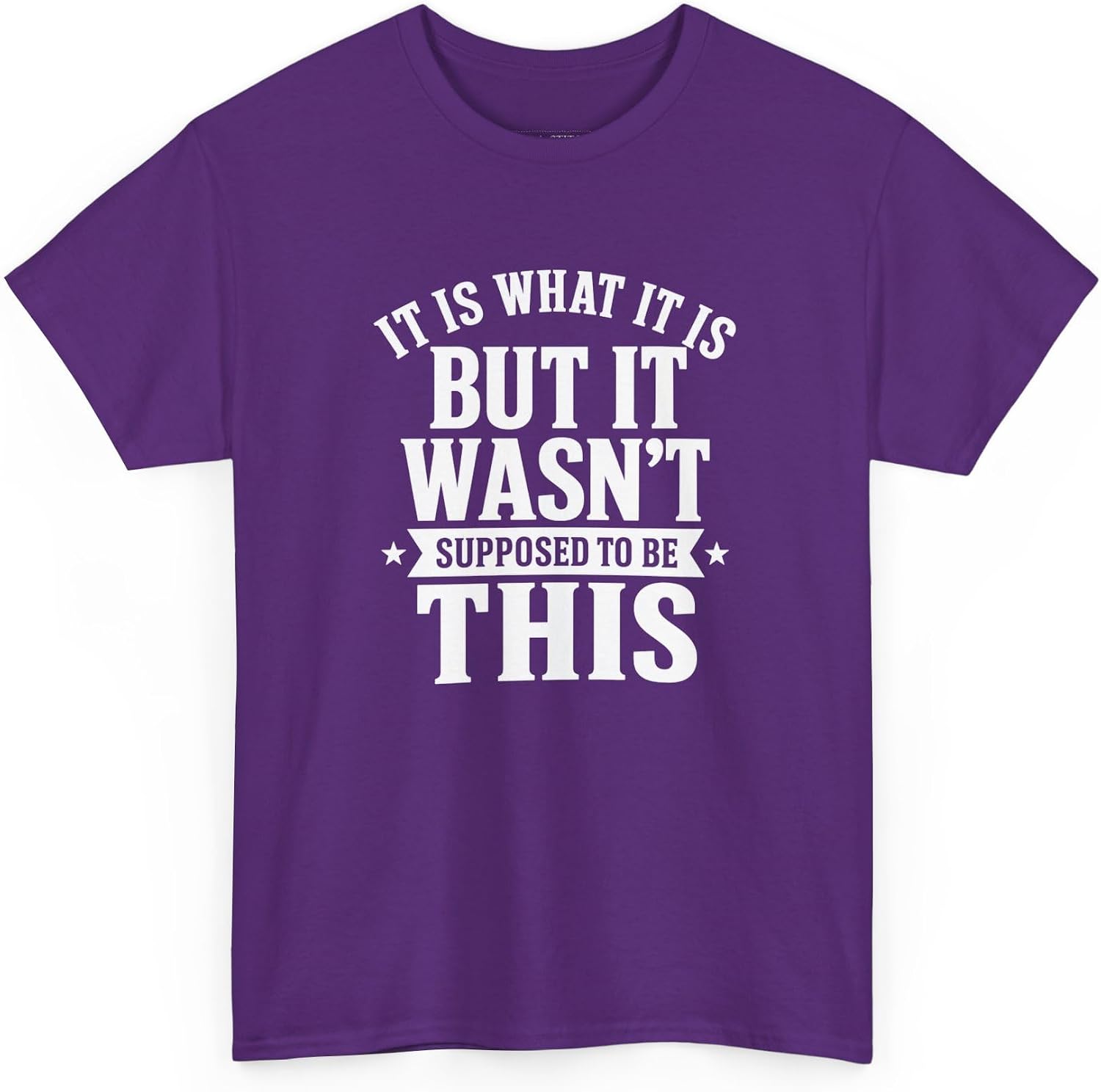 It is What It is…but It Wasn't Supposed to Be This
