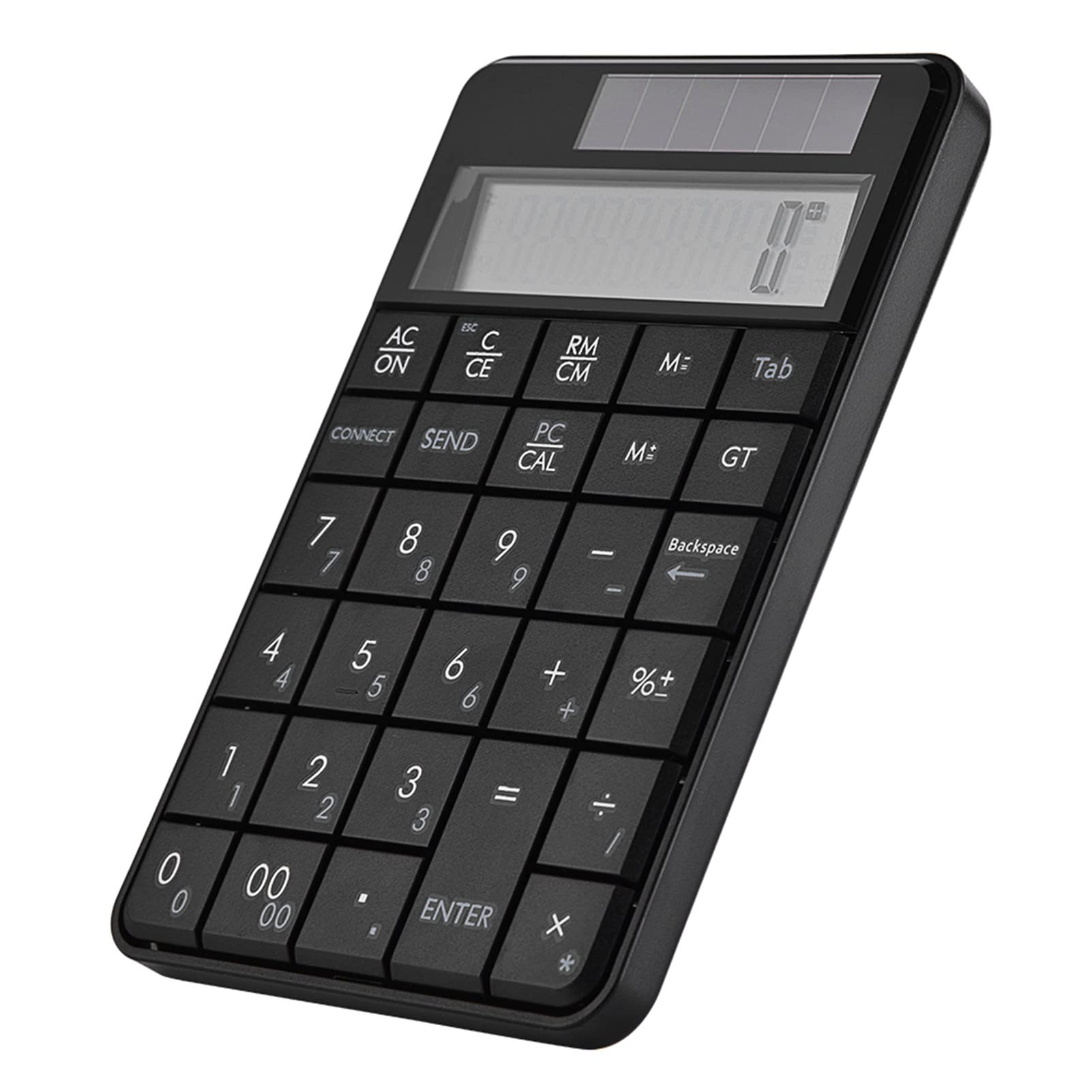 EIMSOAH 2.4G Ultra Slim Number Pad, 2 in 1 Numeric Keypad and Calculator 190g Compact and Lightweight for Calculation for Laptop Desktop