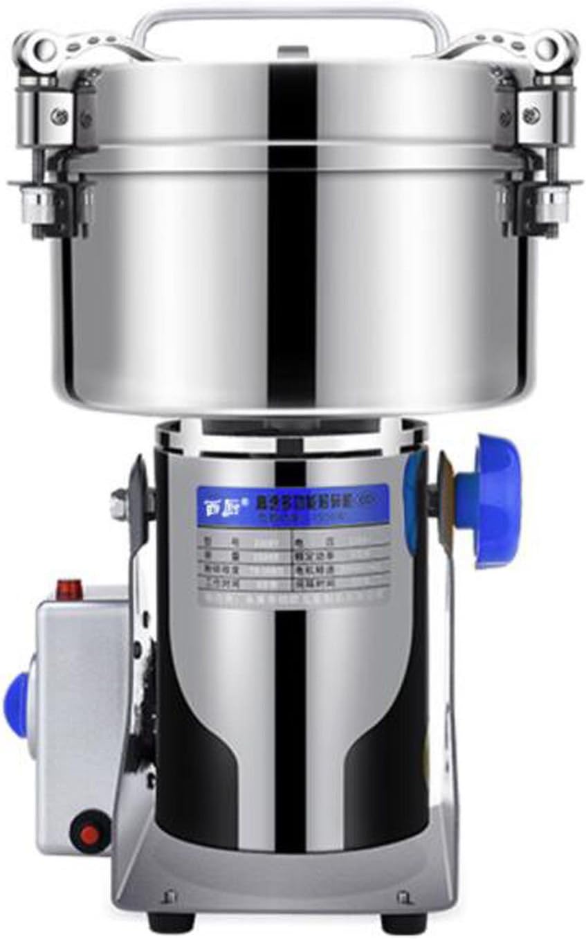 2500g 220V 550W High Performance Grain Grinder Mill Powder Stainless Electric Machine Swing Commercial Type