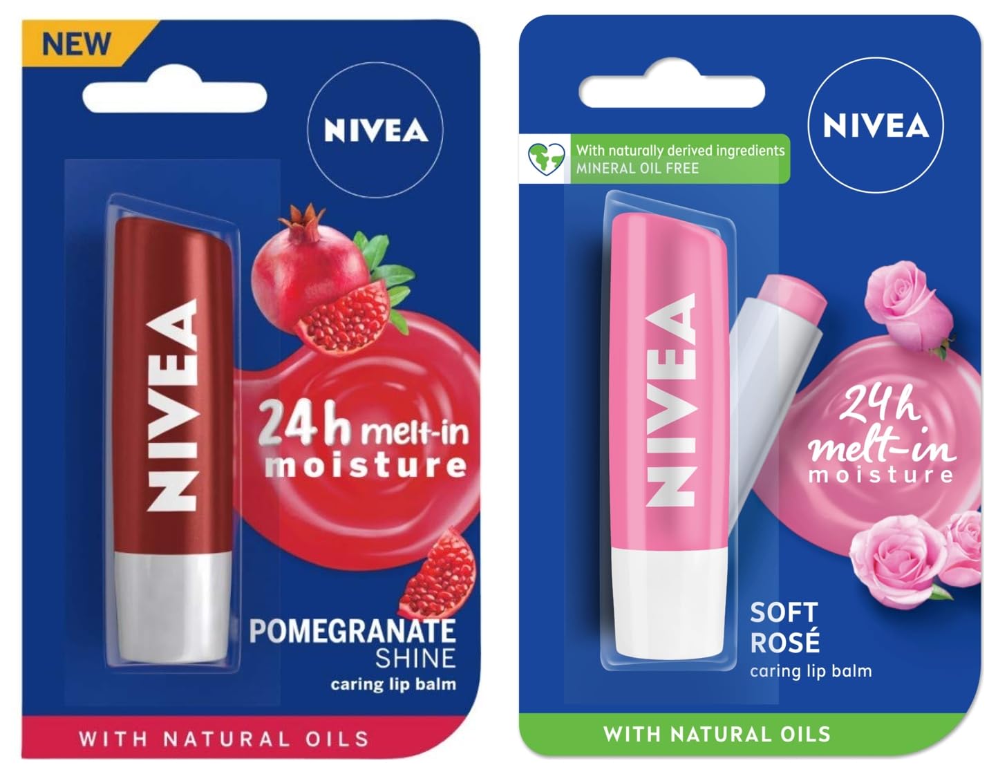 NIVEA Lip Balm, Soft Rose, 4.8g And NIVEA Lip Balm, Pomegranate Shine, 4.8g-picture-19