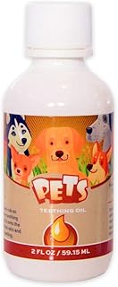 Punkin Butt for Pets Puppy Teething Oil to Stop Chewing and Relieve Discomfort | All Natural, Organic, Safe for Dogs, Chemical-Free (2 oz)