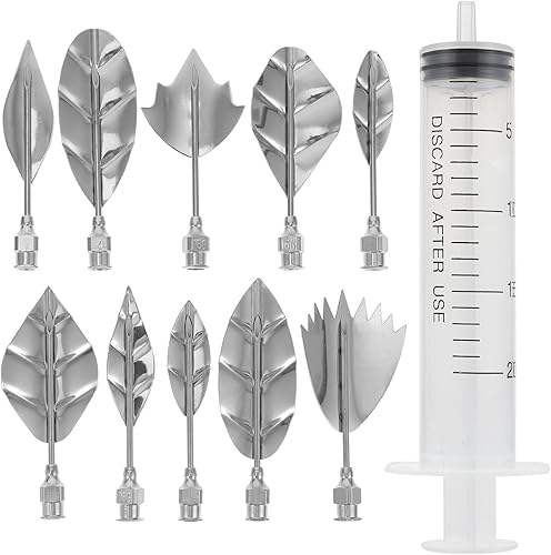 DOITOOL 1 Unidades Arte Pastel Herramientas Gelatina Jalea Herramientas Acero Inoxidable 3D Jelly Cake Agujas DIY Gelatina Arte Flor Agujas Jalea