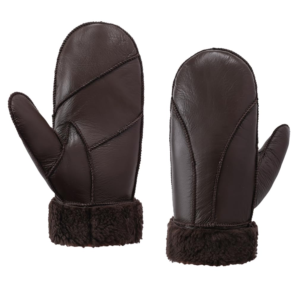 MGGMOKAY Fingerlose Herren Half Finger Autofahrer Handschuhe