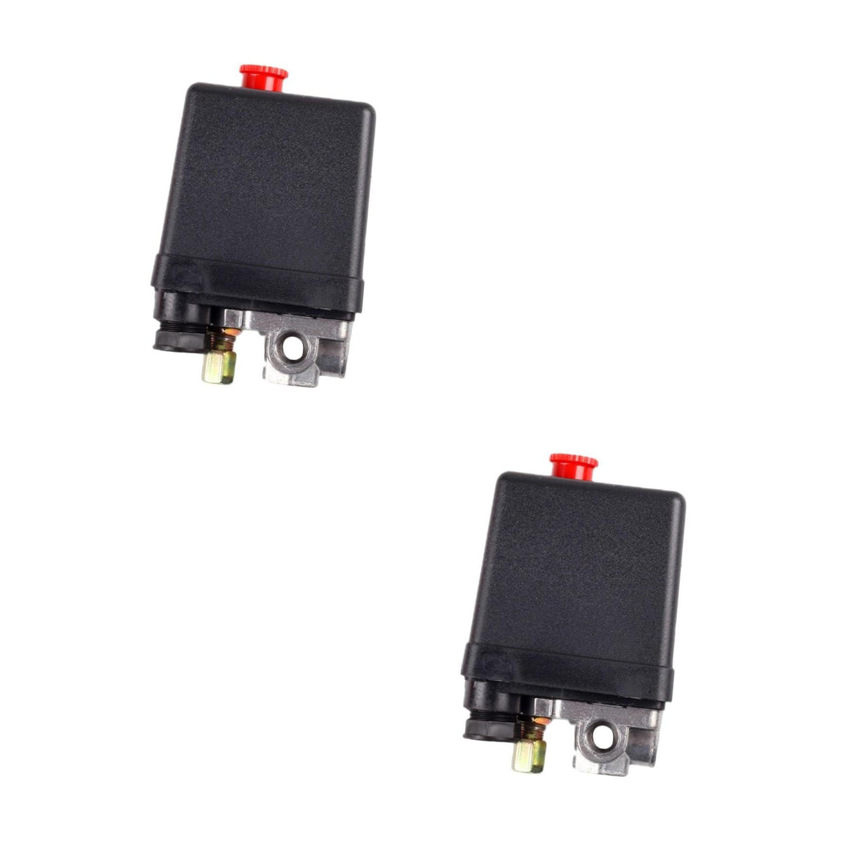 Commutateur de d'air automatique en cuivre Operitacx - Lot de 2 pièces noires