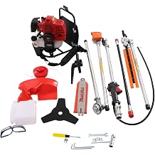 4 in 1 Multi Functional Trimming Tools 52cc Backpack Multifunctional Garden Trimmer, Gas Weed Trimmer for Lawn, Yard, Park & Hedge Trimming, Heavy Duty Trimming Tool for Home Garden & Outdoor Use