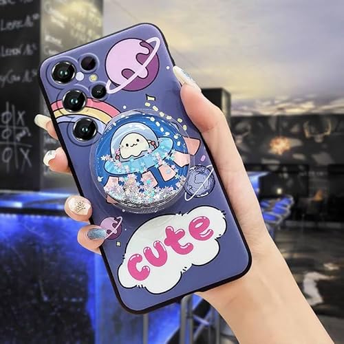 Phone Case Compatible with Oukitel C1/C1 Pro, Rotatable stand Dirt-resistant Phone Lens Protection Design Soft Case Skin feel si