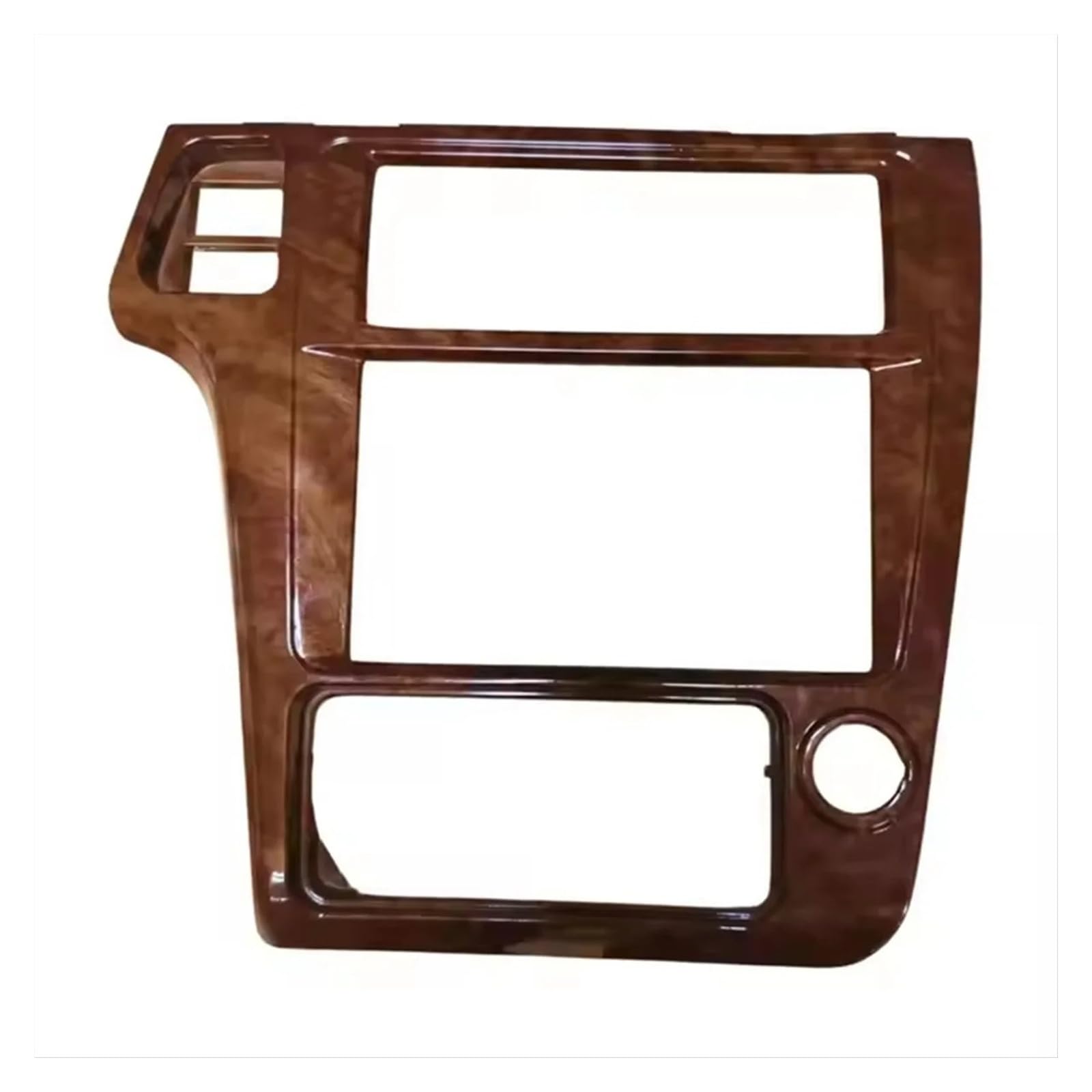 Autoradio Blende Einbau Set Für Nissan Für Pathfinder Für Infiniti Qx4 2001 2002 2003 2004 Dashboard Air Outle Auto Zubehör(Braun)