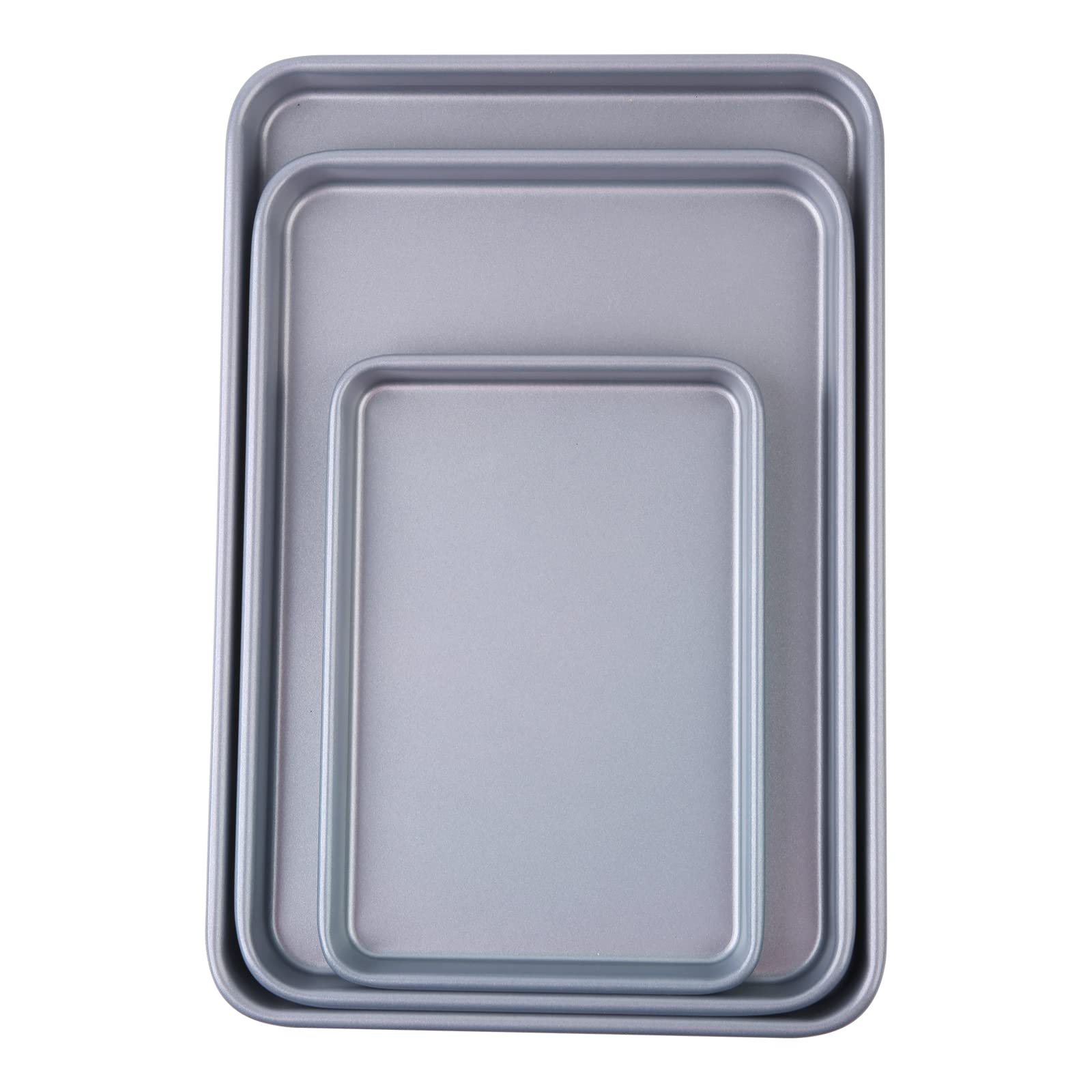 Plaques de cuisson de 24 33 38 cm lot de 3 accessoires de pâtisserie pour four