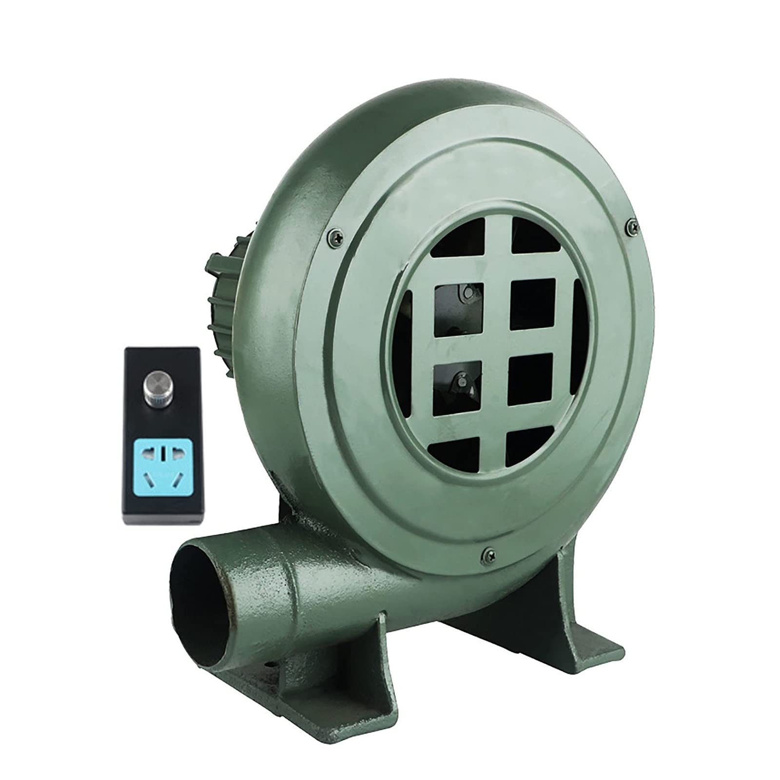 JOUFNING Electric Blacksmith Forge Blower, Blacksmith Forge Electric Fan Variable Speed Centrifugal Air Blower Grills, Forge BBQ Charcoal Lighters (Size : 150W)