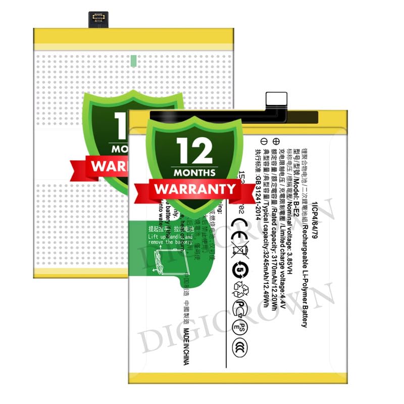 Image of Original B-E2 Battery Compatible for Vivo X21i (X21i A) - (3245mAh) - 1 Year Warranty DF7