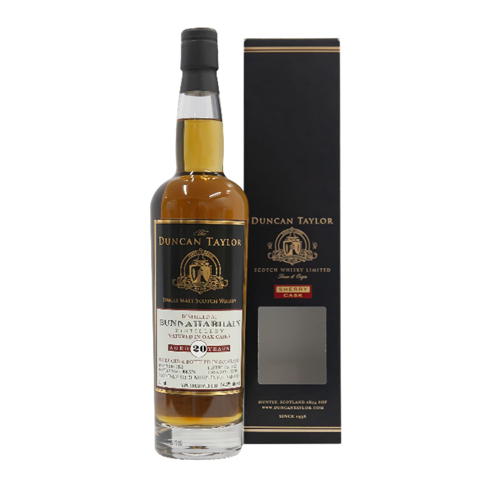 ブナハーブン20年　シェリーカスク　ダンカンテイラー　54.3度 ブナハーブン20年シェリーカスクダンカンテイラー54.3度