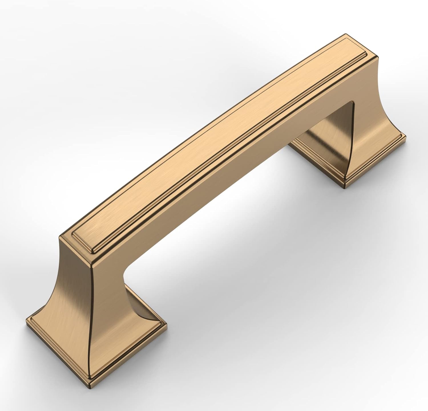 Amerdeco 15 Pack Champagne Bronze Pulls 3Inch(76mm) Hole Center