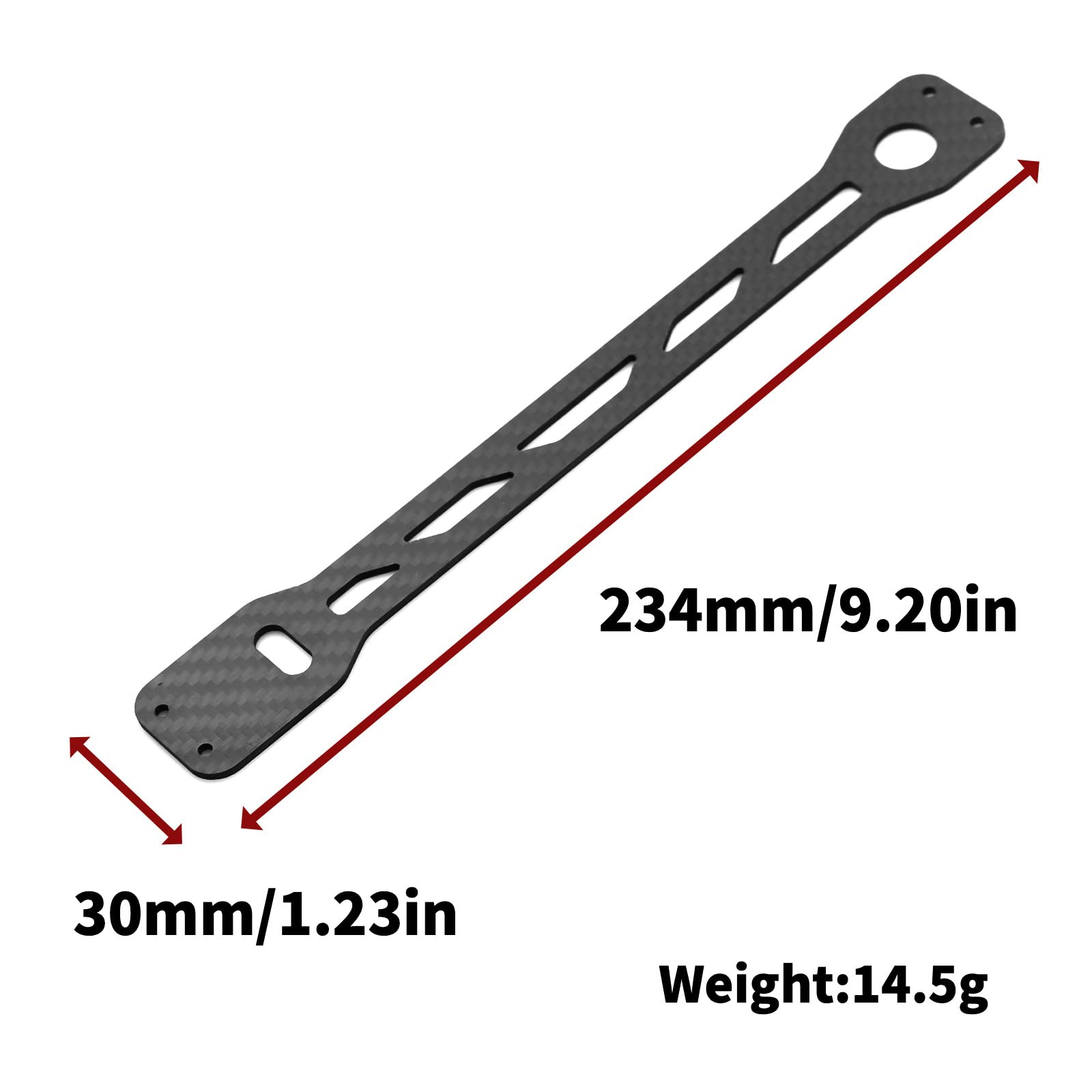 Piastra torre ammortizzatore anteriore e posteriore in fibra di carbonio per Tamiya TT02 TT02R 1/10 RC Accessori per parti di aggiornamento per auto  26