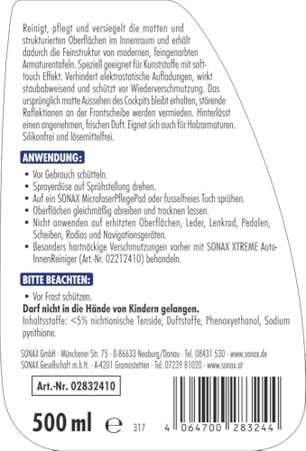 SONAX Innenraum+Scheibe-Set inkl. Tasche (11-teilig) – Ansicht 3