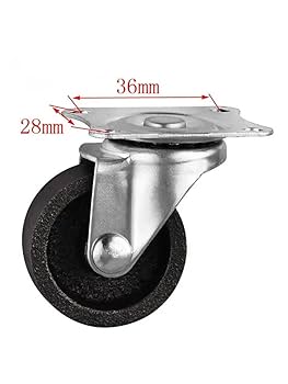 Amazon.co.jp: キャスター、 4 ピース/ロットキャスター 1.5
