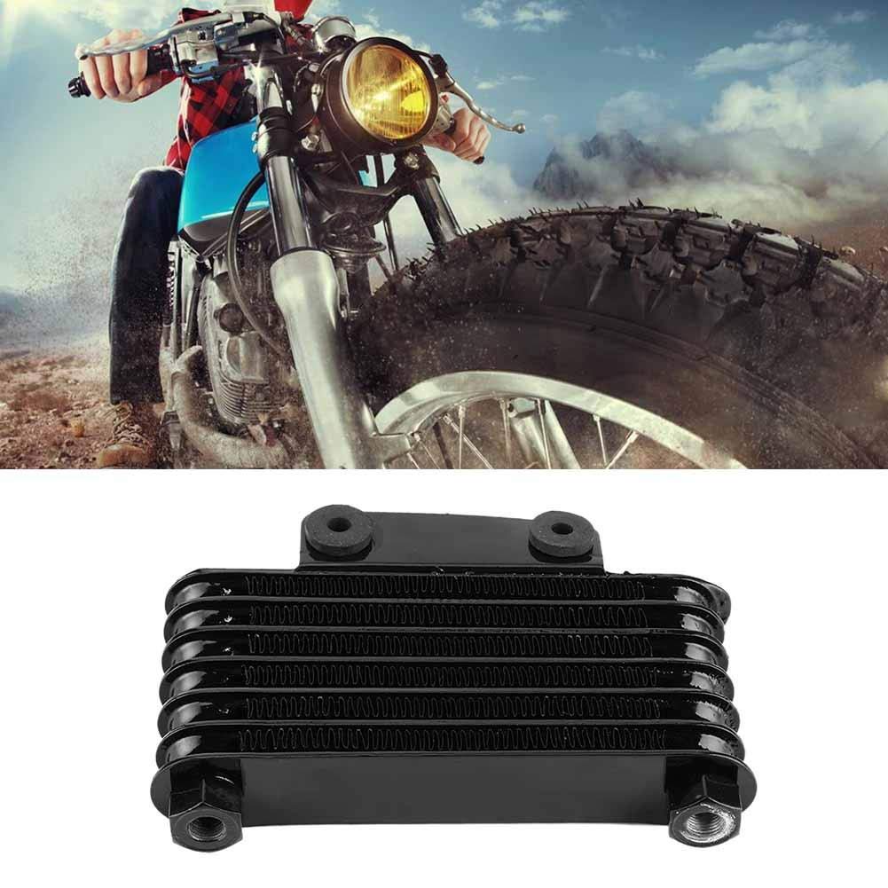 KIMISS Ölkühler 7 Reihen Universal Motor Ölkühler Kühler Kühler für Dirt Bike ATV