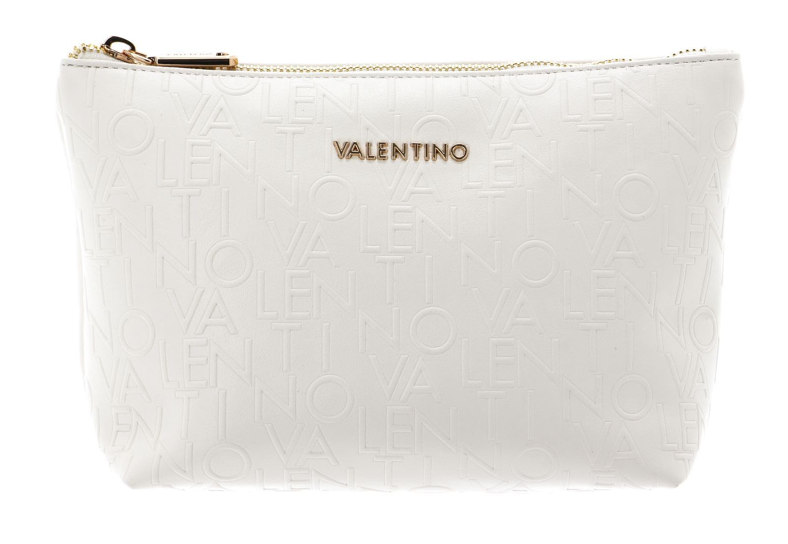 VALENTINO borsa da toilette Relax Soft Cosmetic Case Bianco