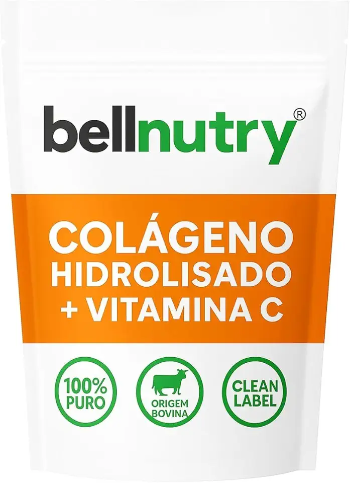 Colágeno Hidrolisado Com Vitamina C 500g - bellnutry
