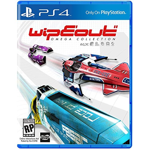 Wipeout Omega Collection PlayStation 4, el juego de naves definitivo para PSVR