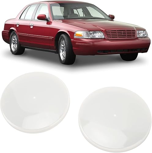 Miniatura 6 de Lente de cúpula redonda, 2 lentes de cubierta de luz de cúpula de ticket de 5 pulgadas 77570 de repuesto para CROWN VICTORIA 19982011