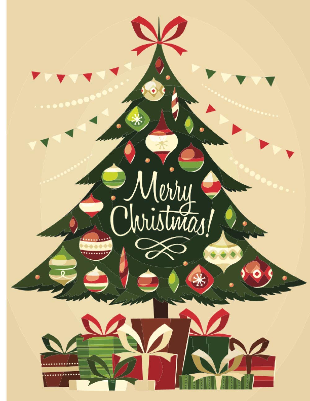 Merry Christmas: Merry Christmas :Christmas coloring book for Adult