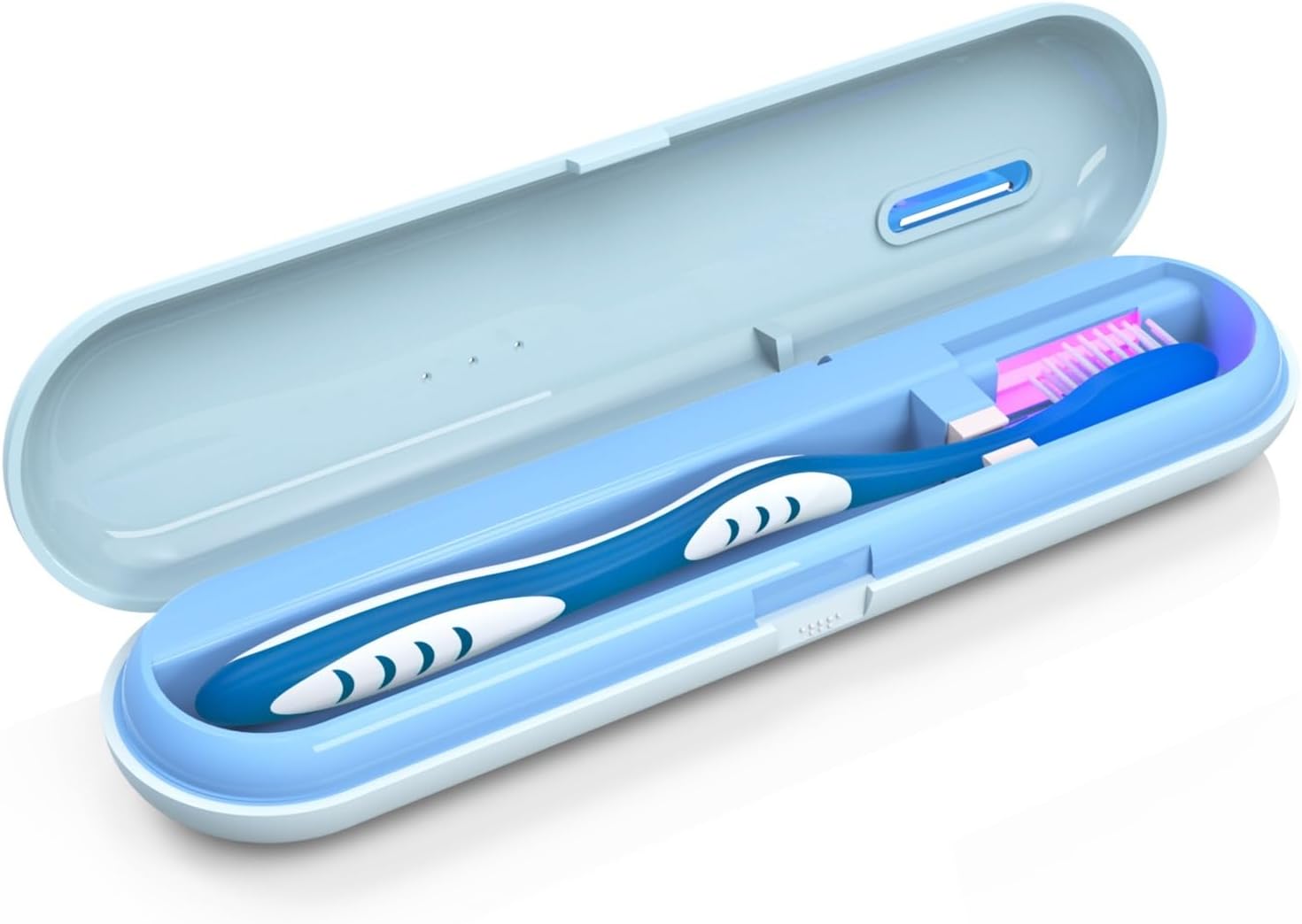 BY4UToothbrush Travel Containers Toothbrush Travel Case Toothbrush Covers Portable Toothbrush Holder for Home