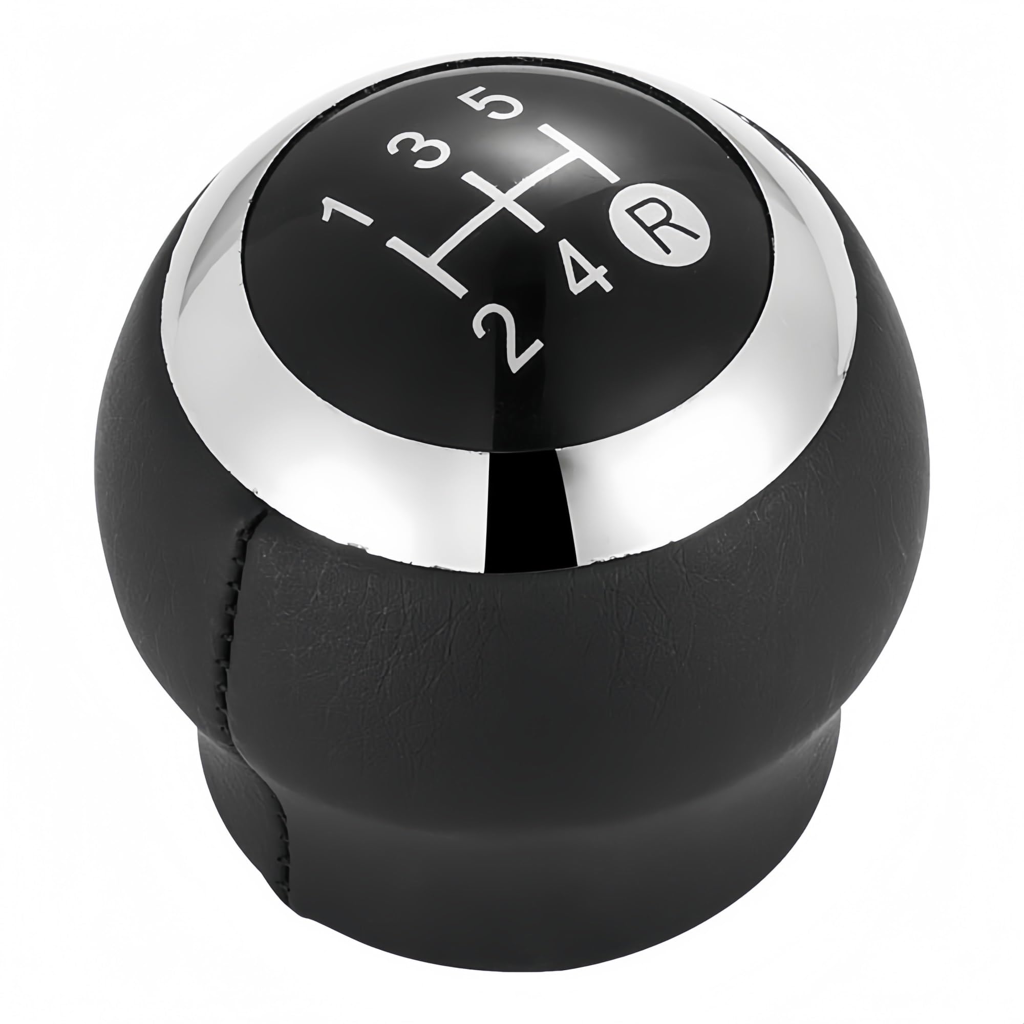 Jeocoai Black 5S Car Gear Knob For Toyota For Corolla For Rav4 For Avensis For Yaris Accessories 5/6 For Speed Car Gear Shift Knob Lever(Black 5S)