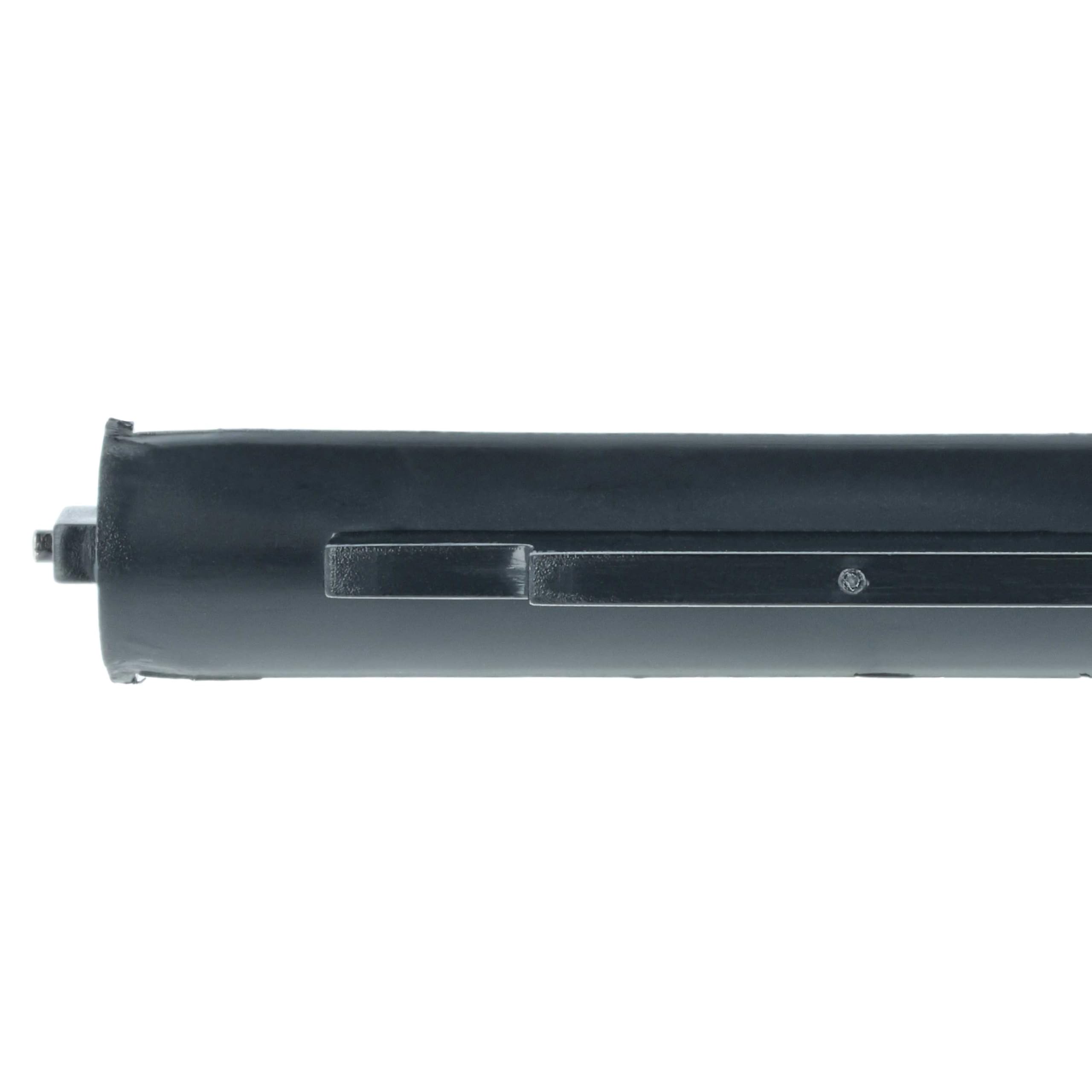 vhbw 10x Farbrolle, Farbwalze Schwarz kompatibel mit Ibico 900PD, 910PD, 920PD, 1225, 162-Serie Taschenrechner, Registrierkasse