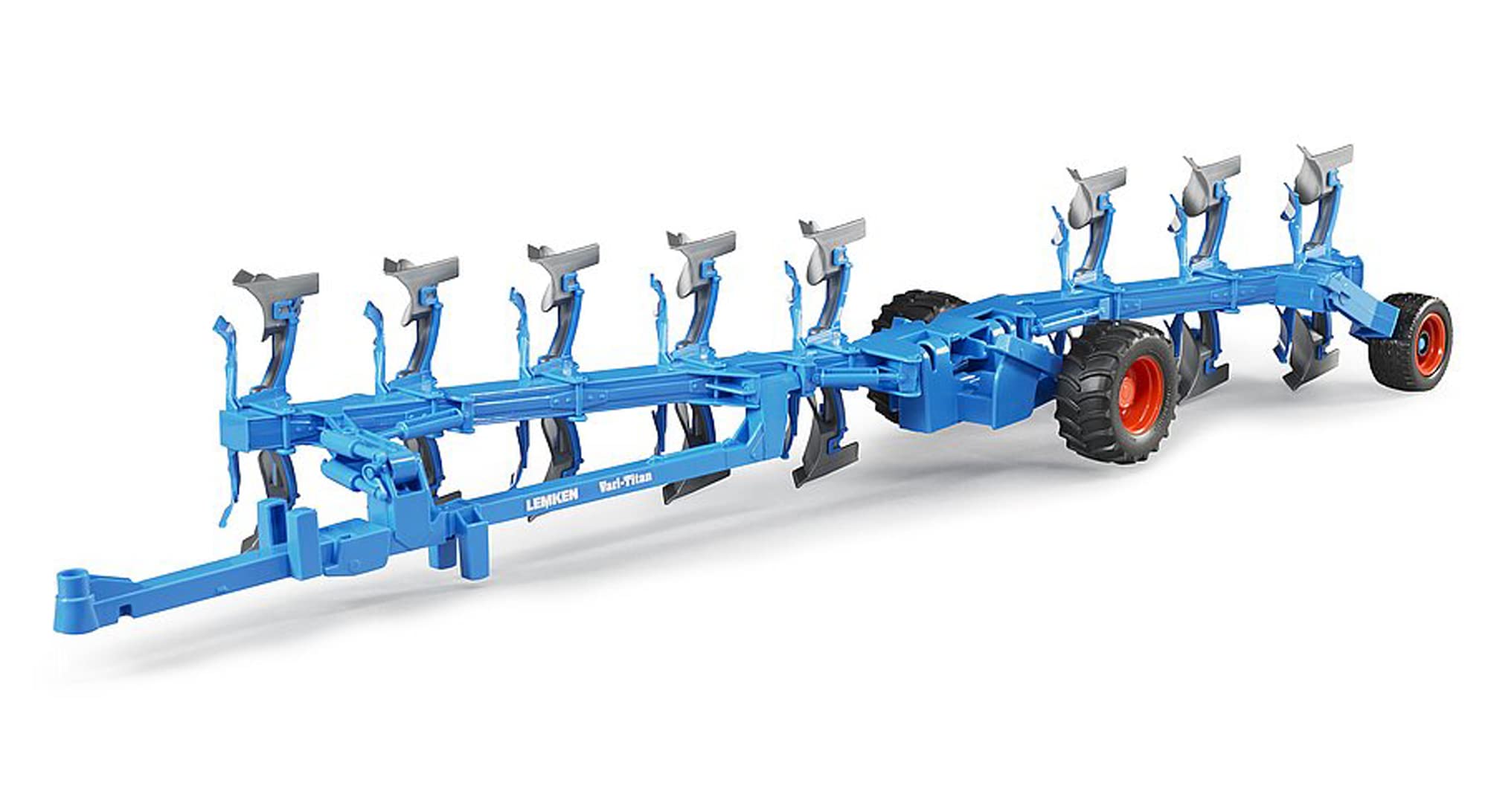 bruder 02250 - LEMKEN Vari-Titan arado reversible semisuspendido, remolque de tractor, granja, arado