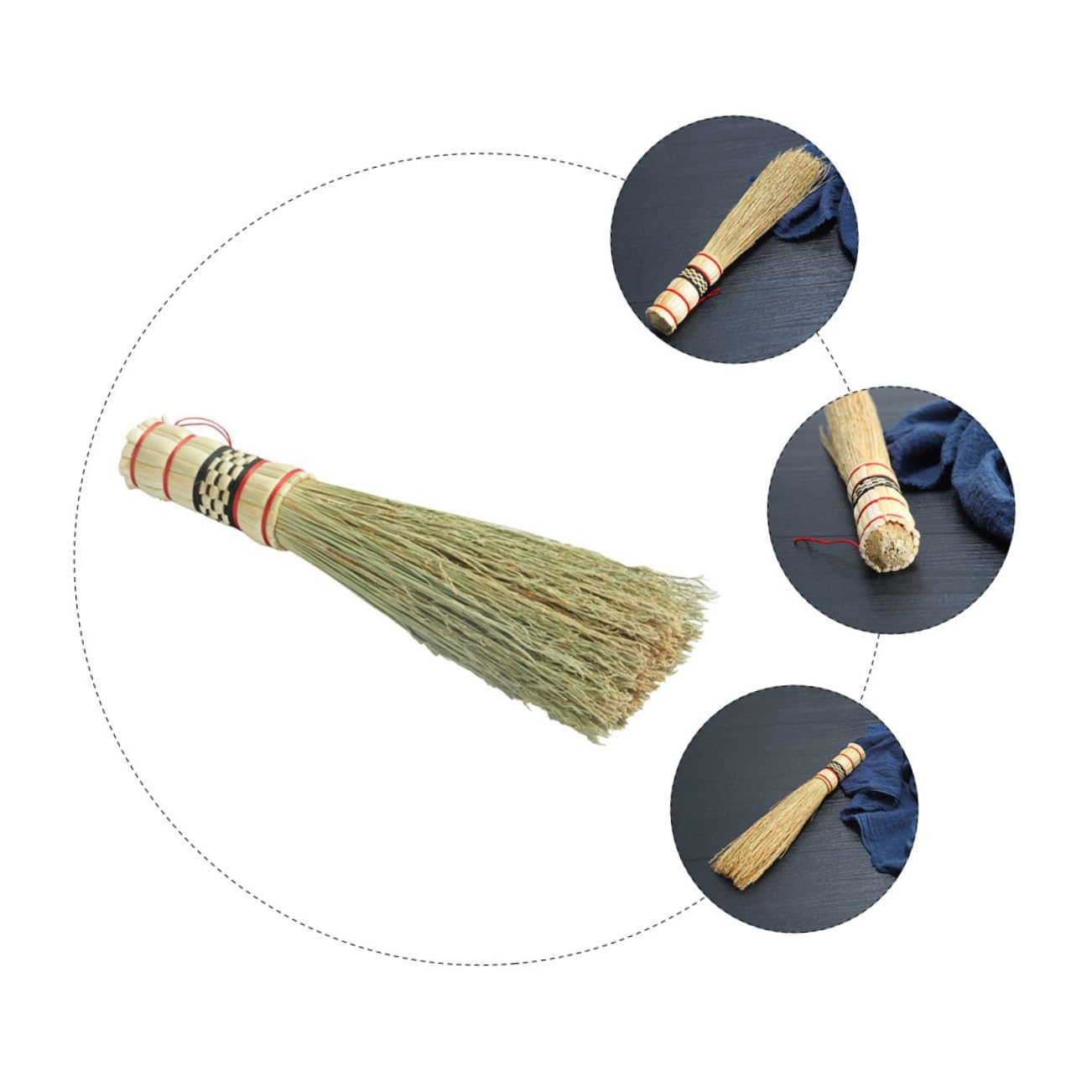 MAGICLULU 4 Pezzi Di Spazzola Per Wok Con Cannuccia Spazzolone Per Piatti Utensili Da Cucina Per La Pulizia Dei Piatti E Delle Pentole